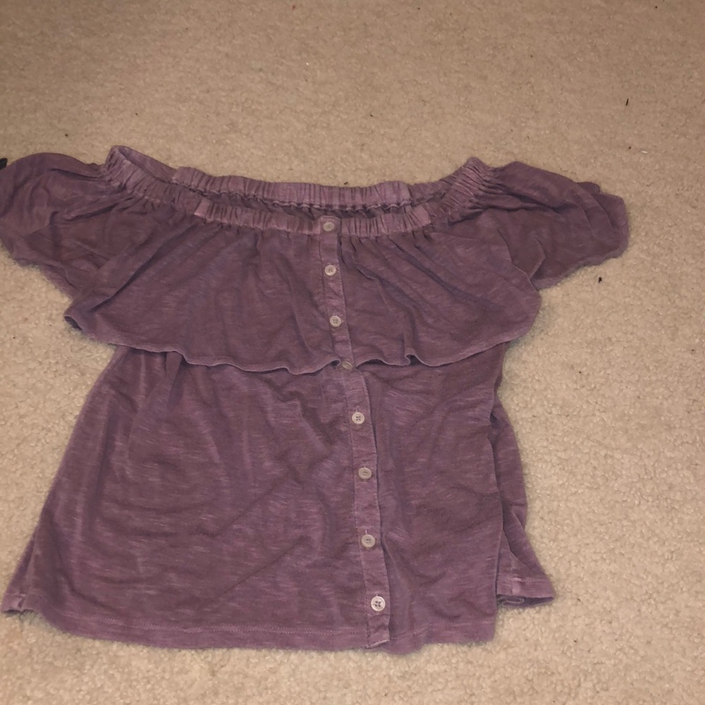 cute off the shoulder short sleeve